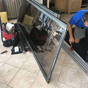 sliding glass door frame repair La Verne